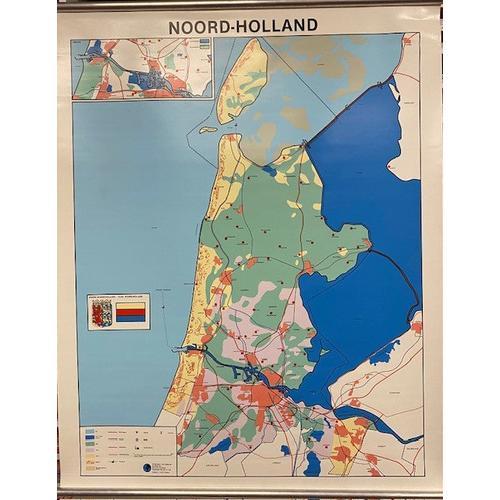 Klassikale kaart Noord-Holland, Boeken, Schoolboeken, Nieuw, Verzenden