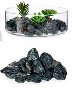 Natuurstenen Kiezel Donkergrijs 1,5 cm Emmer 2 kg, Ophalen of Verzenden, Nieuw