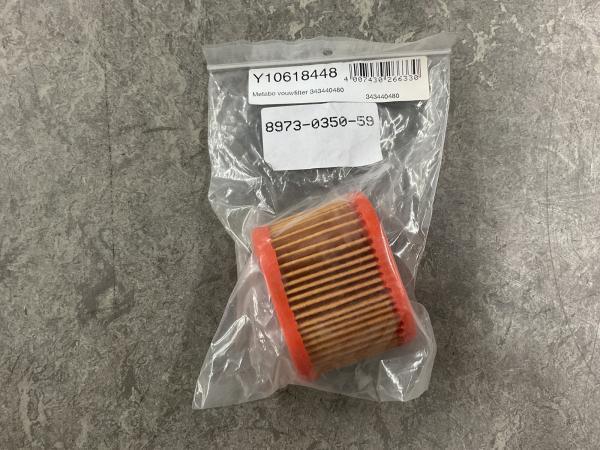 Veiling - 2x Metabo vouwfilter 343440480, Doe-het-zelf en Verbouw, Gereedschap | Machine-onderdelen en Toebehoren