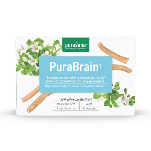 Purasana PuraBrain 30 capsules, Diversen, Levensmiddelen, Verzenden