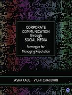 Corporate Communication through Social Media 9789386602305, Zo goed als nieuw