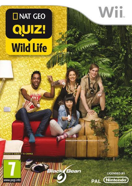 Nat Geo Quiz! Wild Life  (Wii tweedehands game), Spelcomputers en Games, Games | Nintendo Wii, Zo goed als nieuw, Ophalen of Verzenden