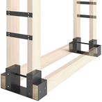 2-delige Set Haardhoutrek Voor Binnen 33,5 X 10 X 15,5cm Bra, Huis en Inrichting, Haarden, Verzenden, Nieuw