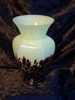 Ruckl - Vaas - Glas - Vaas en ouraline art déco, Antiek en Kunst, Antiek | Glas en Kristal