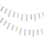 Gekleurde Slinger Pastel 5m, Verzenden, Nieuw