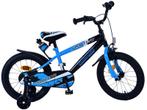 Volare Sportivo Kinderfiets - Jongens - 16 inch - Blauw Zwar, Fietsen en Brommers, Fietsen | Kinderfietsjes, Ophalen of Verzenden