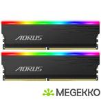 Gigabyte DDR4 2x8GB 3733 AORUS RGB, Computers en Software, RAM geheugen, Nieuw, Verzenden