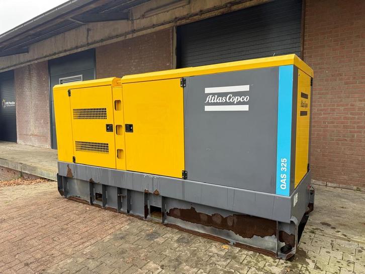 Atlas Copco Qas 325 generator noodstroom 325kva aggregaat, Zakelijke goederen, Machines en Bouw | Aggregaten