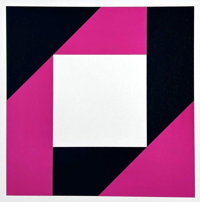 Max Bill (1908-1994) - Serigrafia Originale Firmata, Antiek en Kunst, Antiek | Overige Antiek