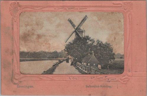 GRONINGEN - Barkmolen-Reitdiep, Verzamelen, Ansichtkaarten | Nederland, Verzenden