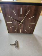 Wandklok - mercedes - Chroom - 1950-1960 - Mercedes horloge