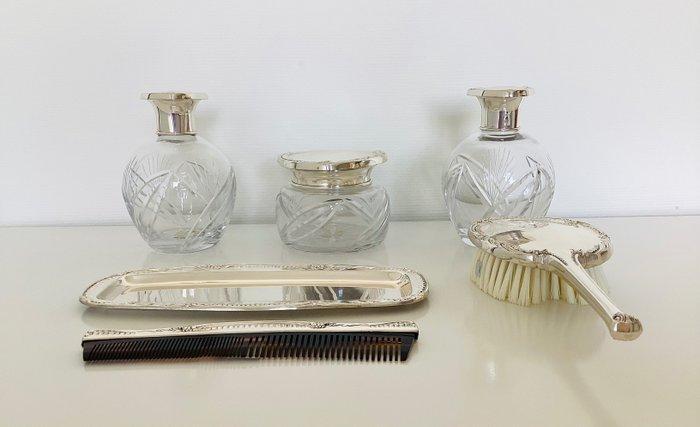 Farco Orfebres - Kaptafelset (6) - Zilver, Kristal, Antiek en Kunst, Antiek | Goud en Zilver