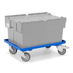 Onderwagen rolplateau 4 zwenkwielen, 2 met rem, Ophalen of Verzenden