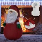 Kerstfiguur - staande kerstman - met frame - hoogte 140 cm, Diversen, Kerst, Nieuw, Verzenden