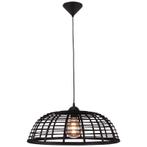 Landelijke hanglamp Deacon, Hout, Huis en Inrichting, Lampen | Hanglampen, Nieuw, Ophalen of Verzenden, Landelijk, 75 cm of meer