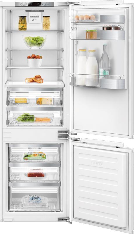 Grundig GKNI15740N Koel-vriescombinatie899, Witgoed en Apparatuur, Koelkasten en IJskasten, Nieuw, Energieklasse A of zuiniger