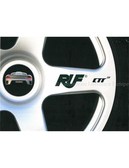 2010 RUF CTR 3 BROCHURE DUITS | ENGELS, Boeken, Auto's | Folders en Tijdschriften, Porsche