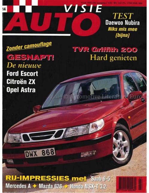 1997 AUTOVISIE MAGAZIN 14 NEDERLANDS, Boeken, Auto's | Folders en Tijdschriften