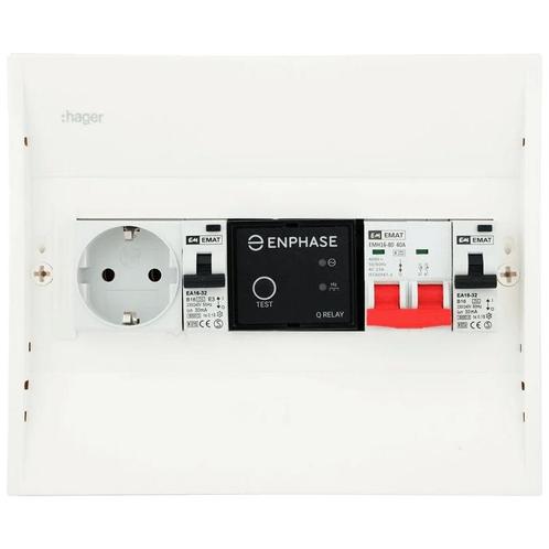 PV distributor with Enphase Q relay single-phase, Doe-het-zelf en Verbouw, Zonnepanelen en Toebehoren, Nieuw, Ophalen of Verzenden