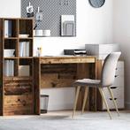 vidaXL Bureau Oud hout 90 x 50 x 76 cm Bewerkt hout, Verzenden, Nieuw