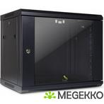 Inter-Tech SMA-6409 rack 9U Wandrek Zwart, Verzenden, Nieuw