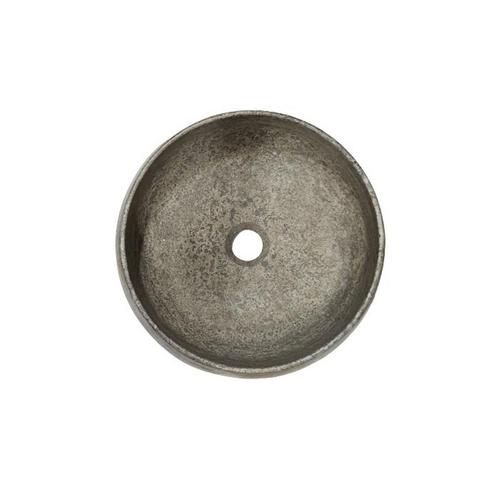 Waskom Sanilux Lucy Marmer Rond Silver Travertin, Doe-het-zelf en Verbouw, Sanitair, Ophalen of Verzenden