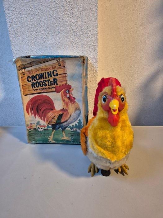 Yonezawa - Speelgoed Battery Operated Crowing Rooster, Boxed, Antiek en Kunst, Antiek | Speelgoed