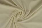 10 meter katoen tricot - Gebroken wit - 150cm breed, 120 cm of meer, Wit, Ophalen of Verzenden, Katoen