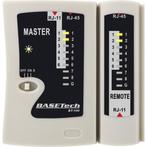 Basetech  - kabeltester - geschikt voor RJ-45, RJ-11 -, Verzenden, Nieuw