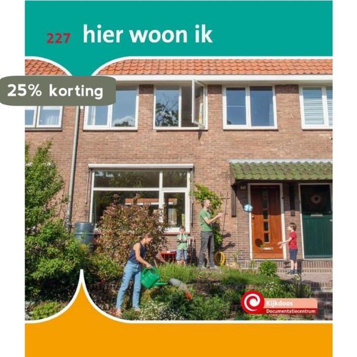 Hier woon ik / De kijkdoos / 227 9789464390247, Boeken, Kinderboeken | Jeugd | 10 tot 12 jaar, Zo goed als nieuw, Verzenden