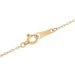 Halsketting - 18 karaat Geel goud, 18K Geel Gouden Diamant, Sieraden, Tassen en Uiterlijk, Kettingen, Nieuw