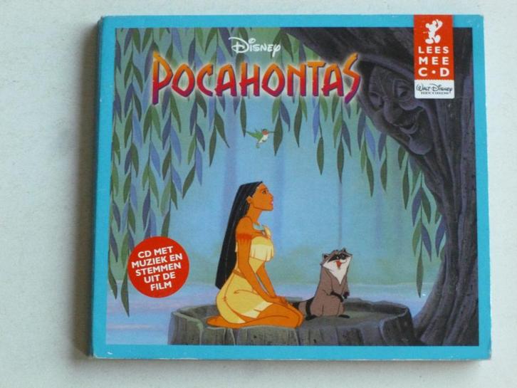 Disney - Pocahontas ( boek + CD), Cd's en Dvd's, Cd's | Kinderen en Jeugd, Zo goed als nieuw, Verzenden