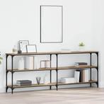 vidaXL Console Tafel artisanaal eikenkleurig 200 x 29 x 75, Huis en Inrichting, Tafels | Bijzettafels, Verzenden, Nieuw, 60 cm of meer