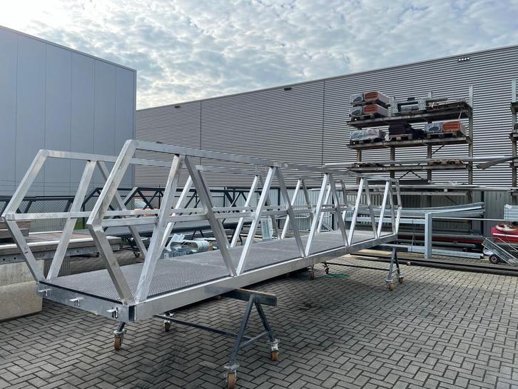 Aluminium loopbrug nieuw Lengte 7,5m1 x 1.3m1 *, Watersport en Boten, Accessoires en Onderhoud, Overige typen, Nieuw, Verzenden