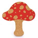 Kurk Onderzetter - paddenstoel, Huis en Inrichting, Woonaccessoires | Overige, Ophalen of Verzenden, Nieuw
