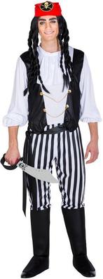 2dekans | dressforfun - Herenkostuum piraat Captain, Ophalen of Verzenden, Zo goed als nieuw