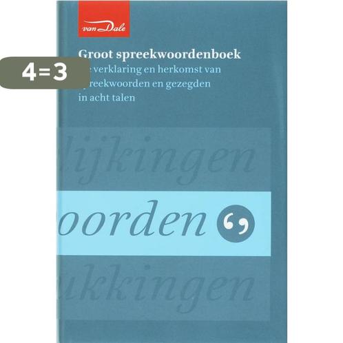 Groot spreekwoordenboek / Van Dale leeswoordenboeken, Boeken, Woordenboeken, Gelezen, Verzenden