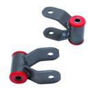 MaxTrac 04-18 Nissan Titan 2WD/4WD 1in Rear Lift Shackles, Ophalen of Verzenden, Nieuw