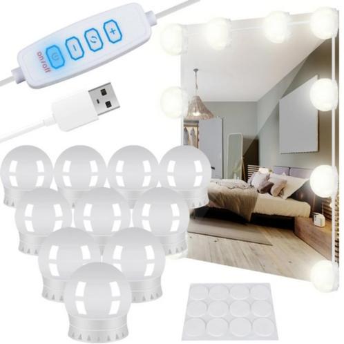 Izoxis Hollywood Spiegellampen met 10 LED Lampen - Creëer.., Sieraden, Tassen en Uiterlijk, Uiterlijk | Cosmetica en Make-up, Nieuw