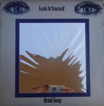 Uriah Heep - Look At Yourself (lijst om spiegel mist) beschikbaar voor biedingen