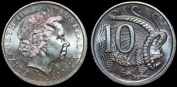 AUSTRALIA KM.402 - 10 Cents 2000 UNC beschikbaar voor biedingen