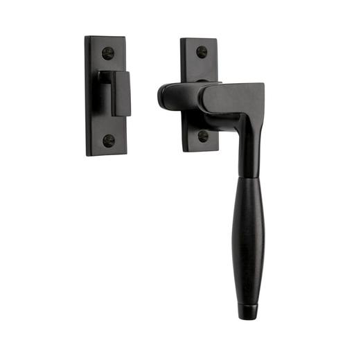 Raamsluiting Klassiek ventilatiestand mat zwart rechts ko..., Doe-het-zelf en Verbouw, Hang- en Sluitwerk, Schuif of Grendel, Nieuw