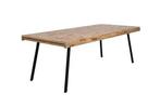 Eettafel Tessa 220x100 cm Naturel Teak House of Rebels, Huis en Inrichting, Tafels | Eettafels, Verzenden, Nieuw