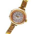 19th century Wrist/ Pocket watch 14Kt gold and enamel about, Antiek en Kunst