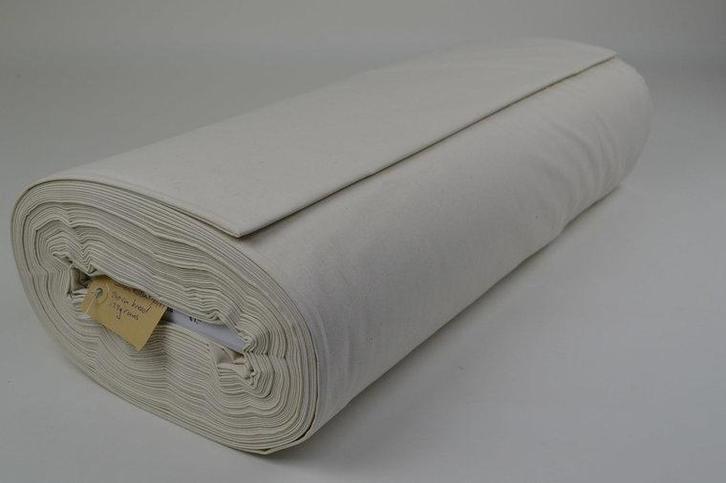 Ongebleekt Lakenkatoen 240cm, Hobby en Vrije tijd, Stoffen en Lappen, Verzenden