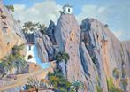 Vicente Chuliá Mallol (1907-1980) - Guadalest, Antiek en Kunst, Kunst | Schilderijen | Klassiek