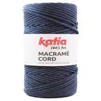 Katia Macramé Cord - 106 nachblauw - Katoen Garen, Hobby en Vrije tijd, Breien en Haken, Ophalen of Verzenden, Nieuw