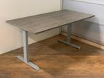 Nieuw Zit Sta Bureau Met Eiken Bureaublad - Aluminium Frame, Verzenden, In hoogte verstelbaar, Nieuw, Stabureau