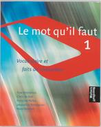 dropship Le mot quil faut 1 / Vast Boek / Noordhoff, Verzenden, Gelezen, T. Greidanus