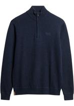 -50% Superdry  Superdry Turtle zip navy  maat XXL, Verzenden, Nieuw, Blauw